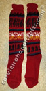 Long alpaca socks