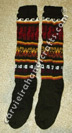 Long alpaca socks