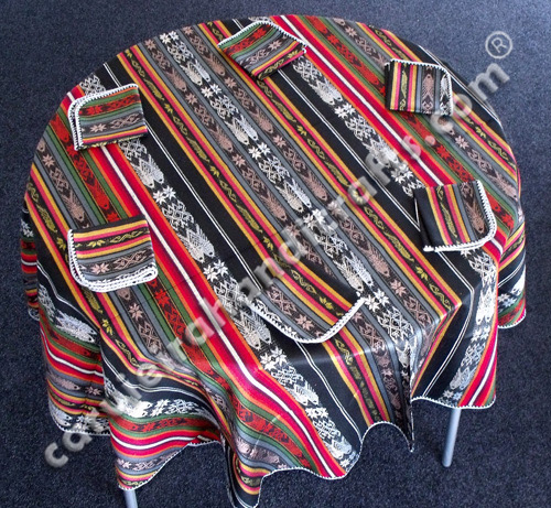 Round set tablecloth