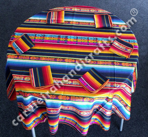 Round set tablecloth