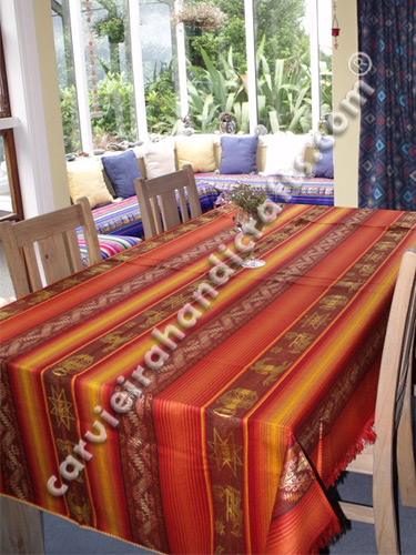 Tablecloth Brick Indigenas