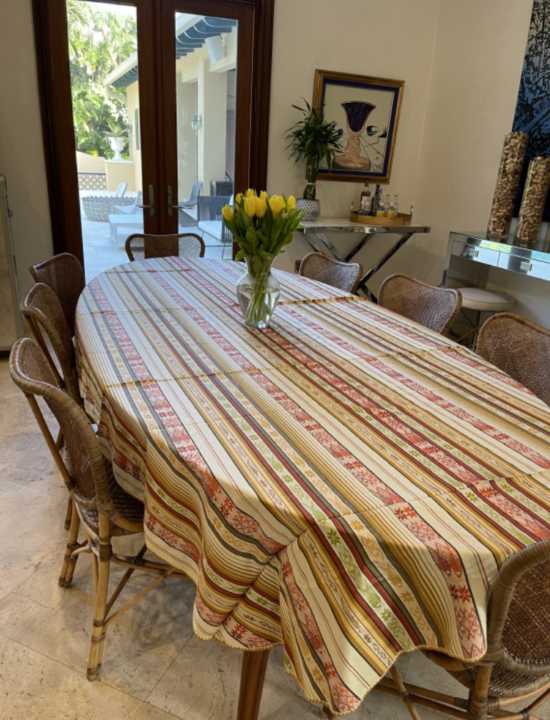 Oval Tablecloth Otavalo